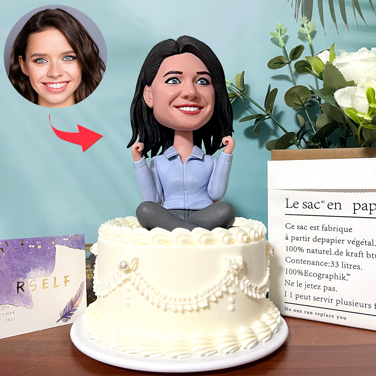 Birthday Gift Bobblehead - Celebration Surprise Figurine