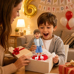 Custom Kid Bobblehead from Photo with Love Heart Base
