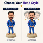 Personalized Judo Bobblehead Doll