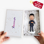 Personalized Police Bobblehead for Man