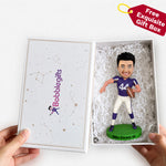 Custom American Football Bobble Head Doll