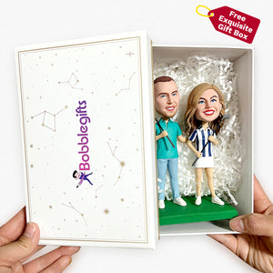 Personalized Family Bobbleheads From Photo