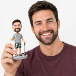 Golf Dad Personalized Bobblehead