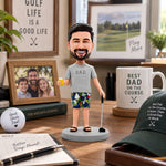 Golf Dad Personalized Bobblehead