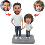Custom Parents & Kids Bobble Head Doll
