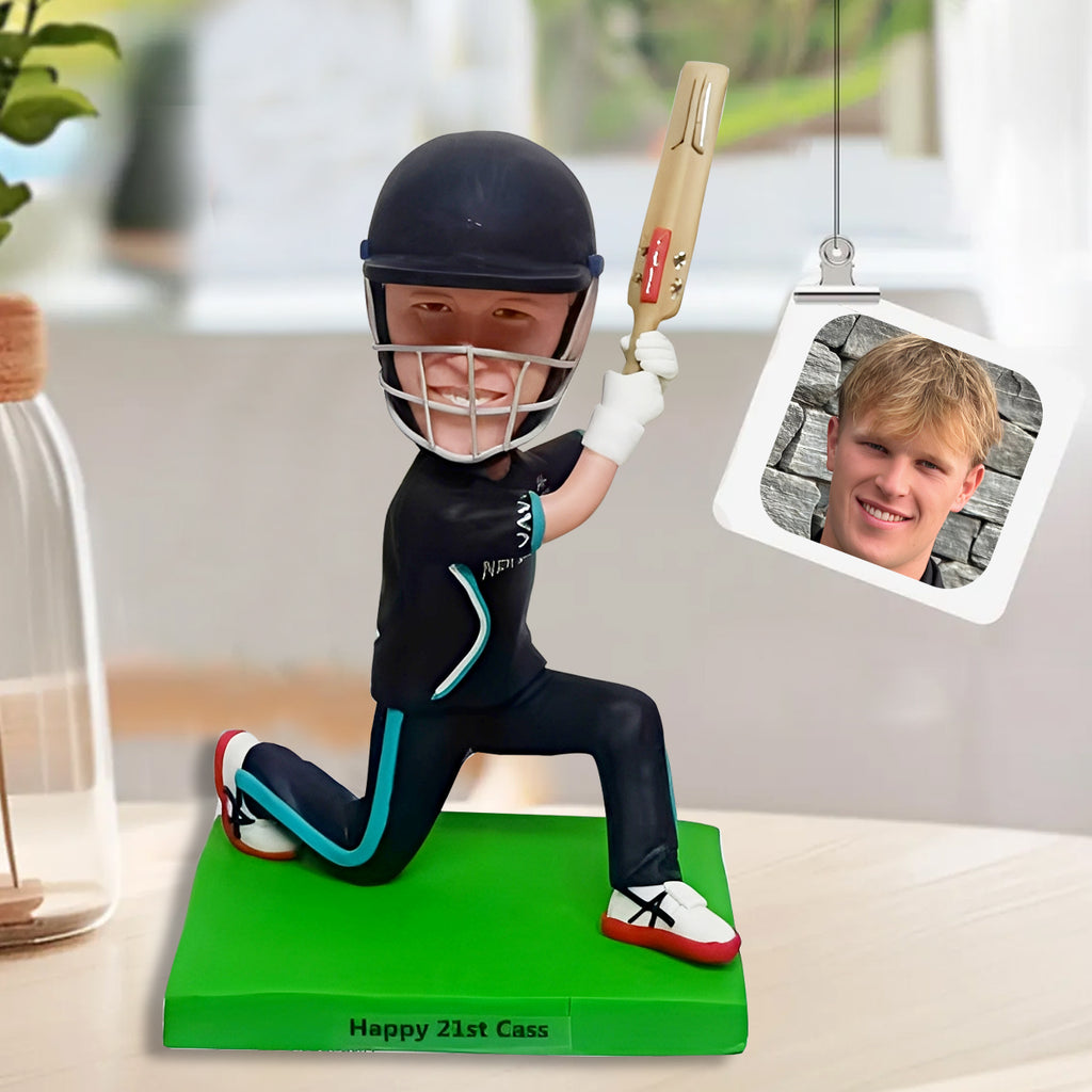 Custom Cricket Player Bobblehead