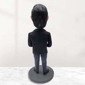Personalized Business Figurine with Globe