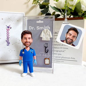 Custom Doctor Action Figure Toy Box