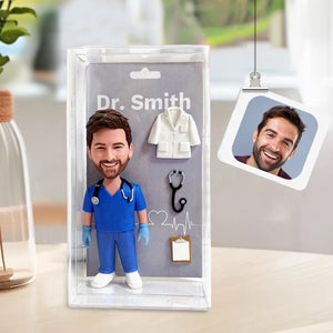 Custom Doctor Action Figure Toy Box