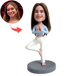 Personalized Yoga Bobblehead Gift