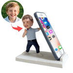 Personalized Bobblehead Phone Holder