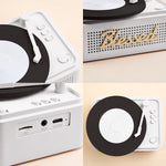 Bluetooth Speaker with Figurine Display Stand