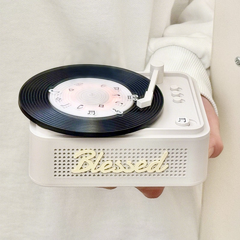 Bluetooth Speaker with Figurine Display Stand