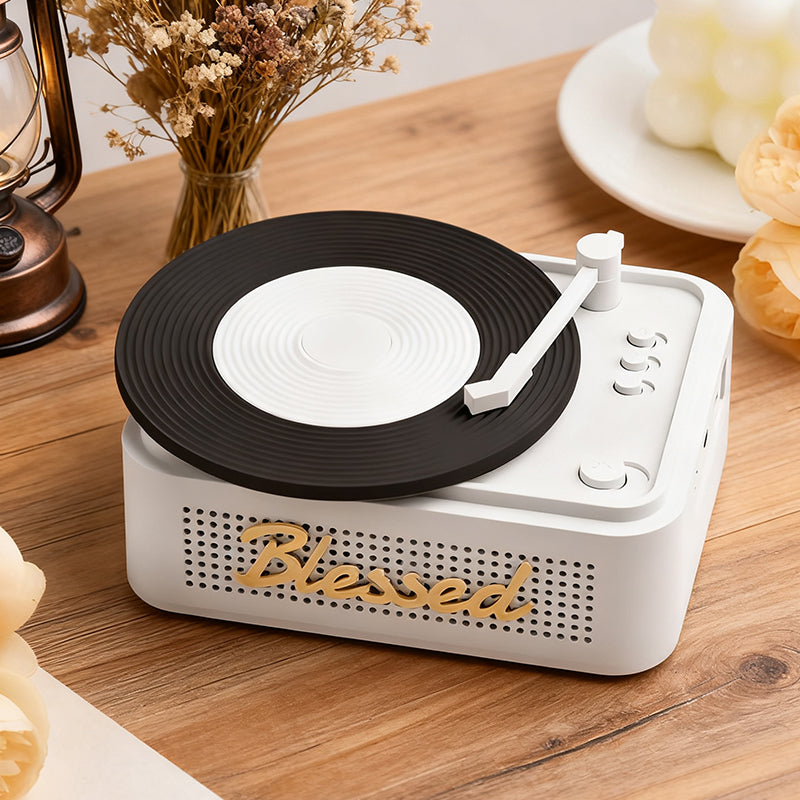Bluetooth Speaker with Figurine Display Stand