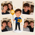 Personalized 20th Birthday Custom Bobblehead