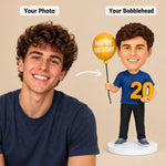 Personalized 20th Birthday Custom Bobblehead