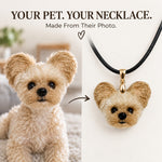 Custom Pet Portrait Necklace