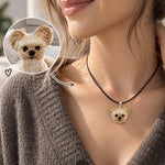Custom Pet Portrait Necklace