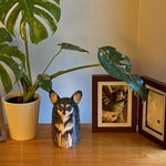 Personalized Ceramic Pet Urn – Custom Dog & Cat Memorial Keepsake