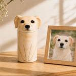 Personalized Ceramic Pet Urn – Custom Dog & Cat Memorial Keepsake