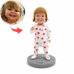 Personalized Baby Bobblehead - Custom Toddler Figurine from Your Photo