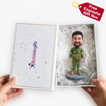 Custom Male Soldier Bobblehead