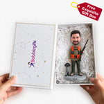 Custom Hunter Bobblehead with Dog