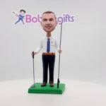 Playing Golf Personalized Custom Bobble Head Doll