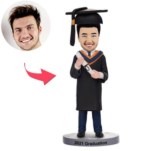 Graduation Bobbleheads Craft - BobbleGifts