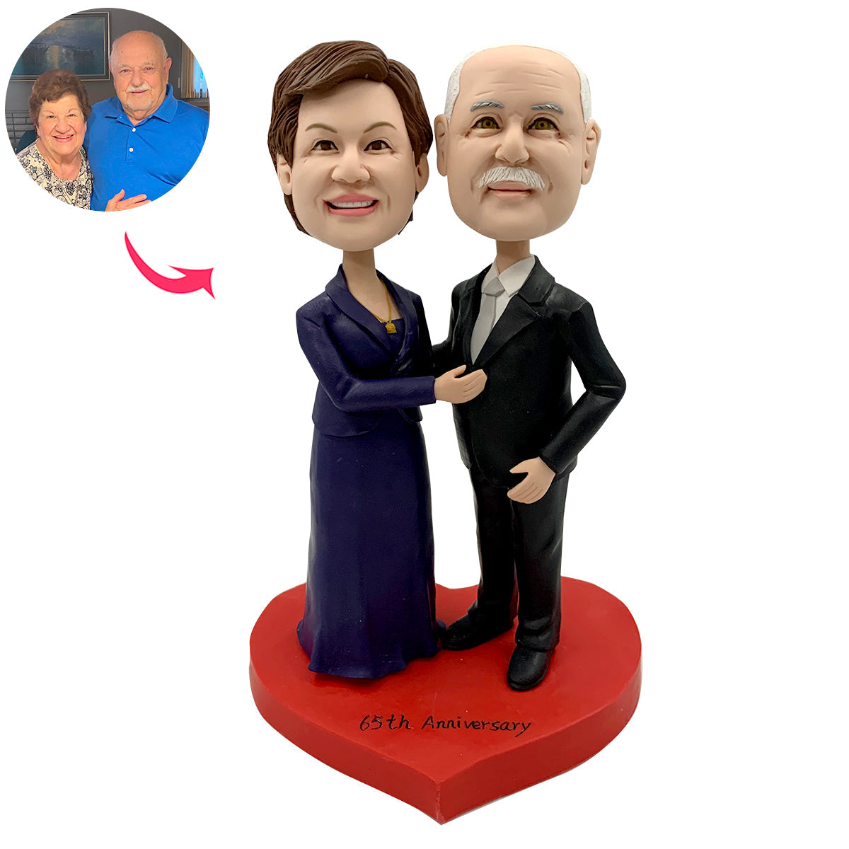 Parents Anniversary Bobblehead