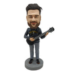 Bobblehead Doll for Music Lovers with Guitar
