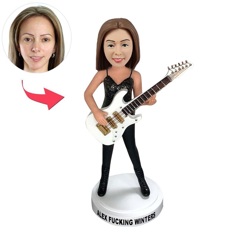 Custom Bobblehead Guitar Lovers - BobbleGifts AU