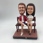 Custom Bobblehead Couple from Photos