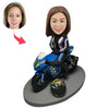 Custom Bobblehead gift for Female Racers