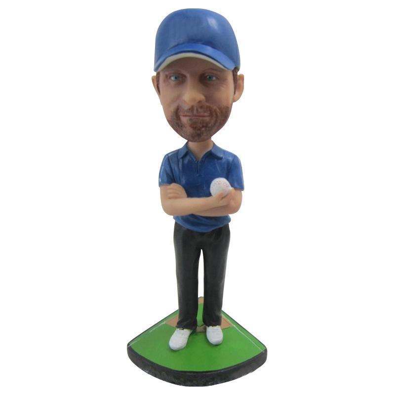 Baseball Coach Custom Bobbleheads - BobbleGifts