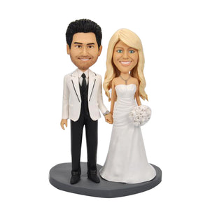 Custom Wedding Couple Bobblehead Doll