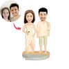 Custom Beach Wedding Bobbleheads - BobbleGifts