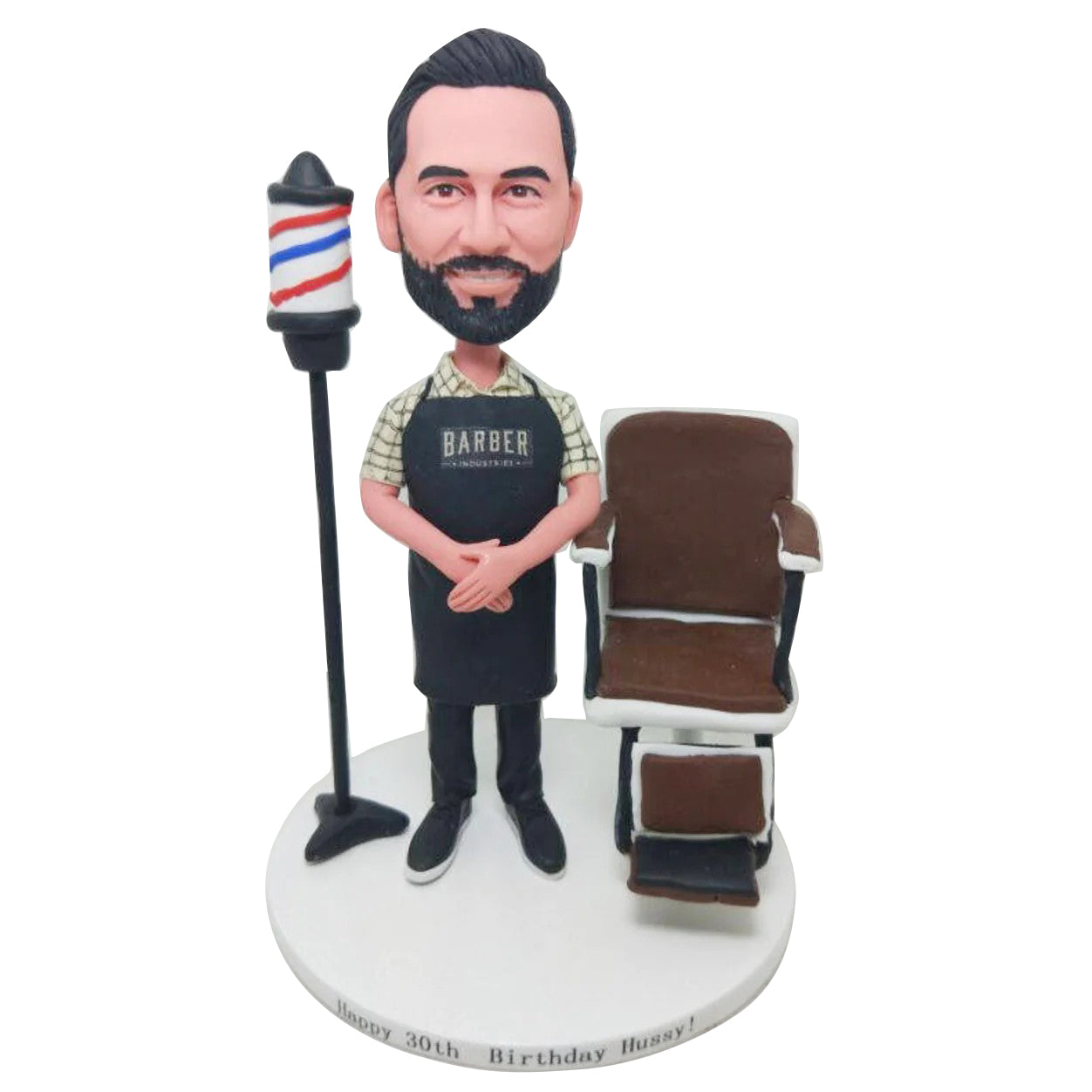 Custom Barber Bobblehead