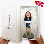Custom Cleaning Auntie Bobblehead Doll