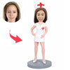 Female Nurse Custom Bobblehead Figures - BobbleGifts