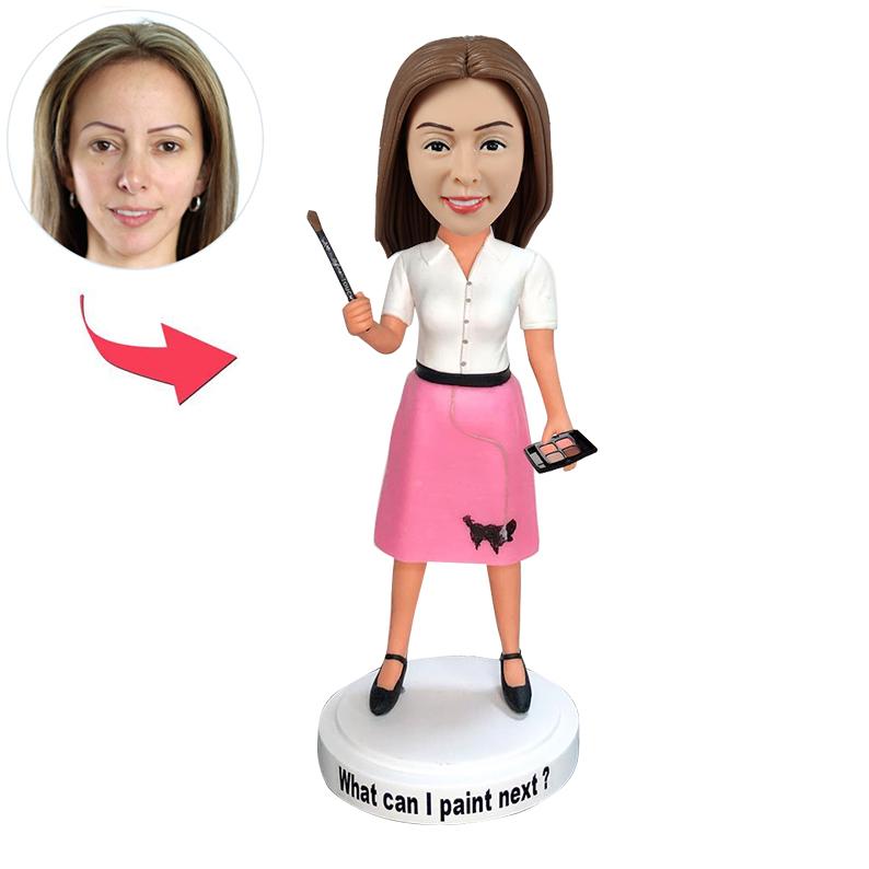 Custom Makeup Artist Bobblehead - BobbleGifts AU