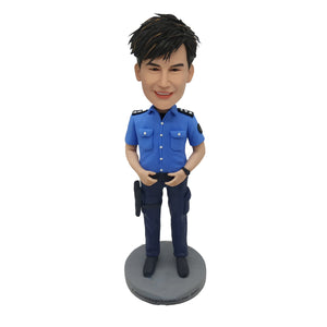 Custom Police Bobblehead Doll