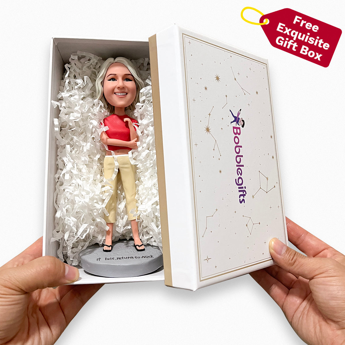 Personalized Gift Custom Bobblehead for Graduation Girl