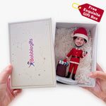 Custom Bobblehead Santa Claus with Christmas gifts