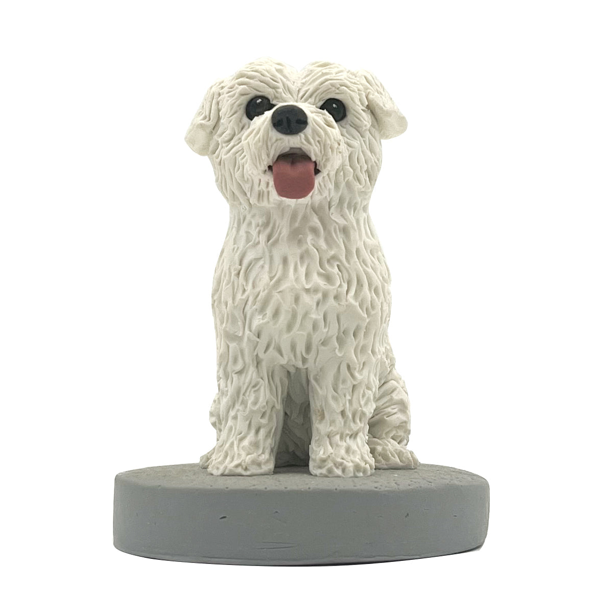 Custom Pet Bobblehead - White Dog